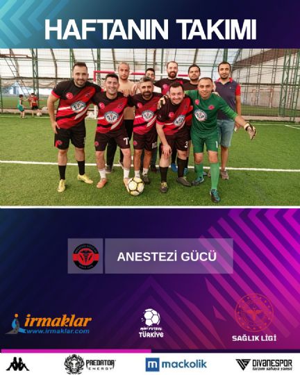 Mini Futbol Mersin Salk Ligi 7. Haftann Takm Anestezi Gc